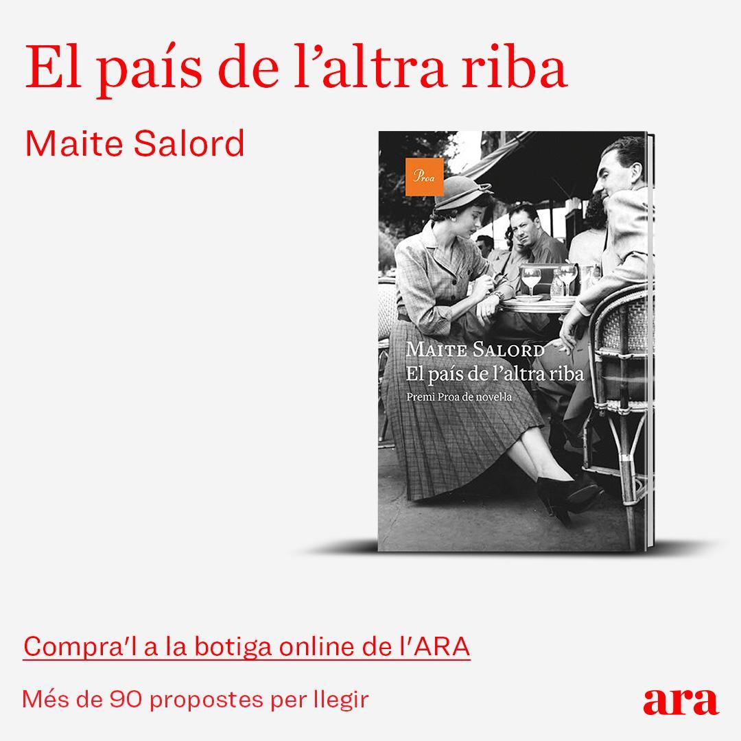 📚 Descobreix la història d'amor i supervivència que amaga el llibre ‘El país de l’altra riba’, de l’escriptora <a href="/MaiteSalord/">Maite Salord Ripoll 🎗</a>. Un llibre emotiu que parla sobre memòria familiar, guerres del segle XX i emigració.

Troba’l aquí 👉🏽 d.ara.cat/maitesalord