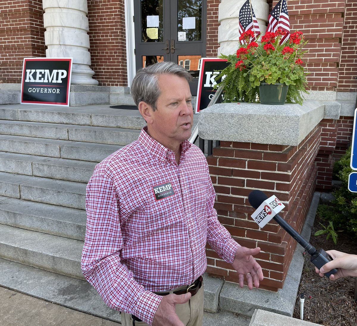 “The goal every day is to make sure Stacey Abrams is never our governor or our next president. We’ve had a lot of success in Georgia, and we have to keep our state moving forward.”

From here till November, no one will outwork #TeamKemp. The momentum is real. #gapol