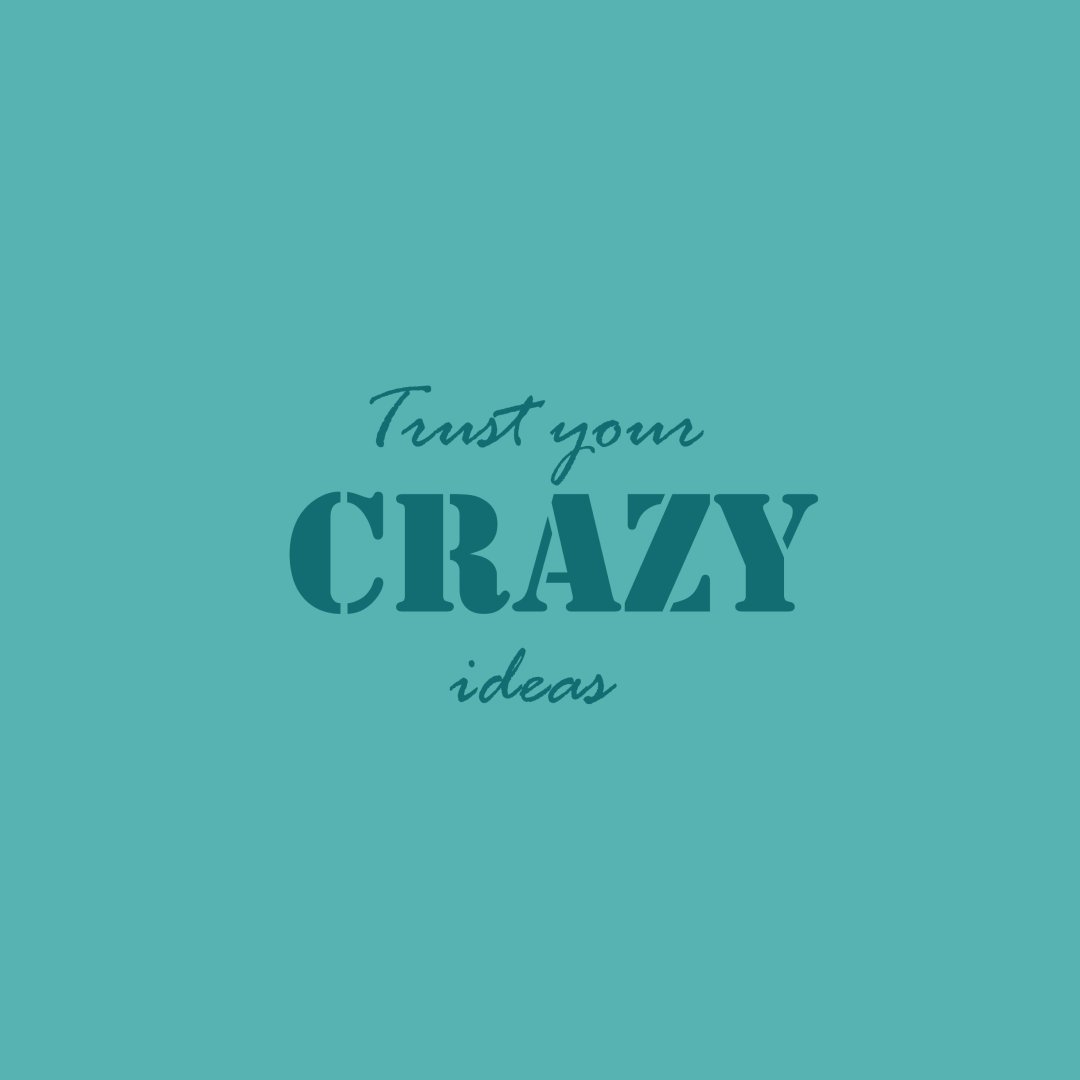 You never know what you might come up with 🙌 #Quotes #DesignInspiration #EatPrintLove