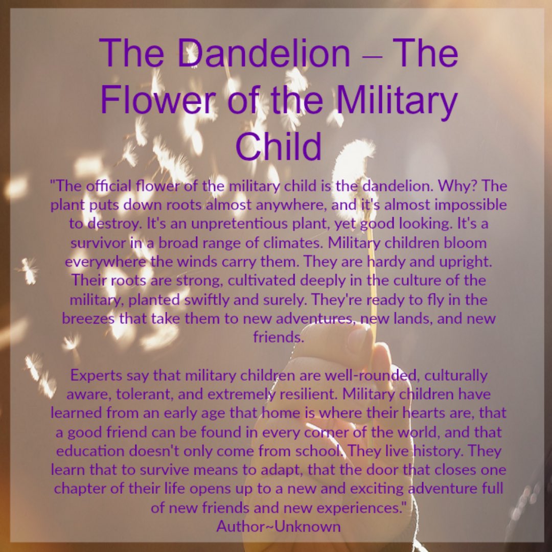 Friday is PURPLE UP day! Wear all the purple on Friday to show support for our military children. <a href="/ArkansasEd/">Arkansas Department of Education</a> <a href="/ArkMilKids/">Arkansas Council for Military Children</a> <a href="/MIC3Compact/">MIC3</a> #purpleup #militarychild #dandelion