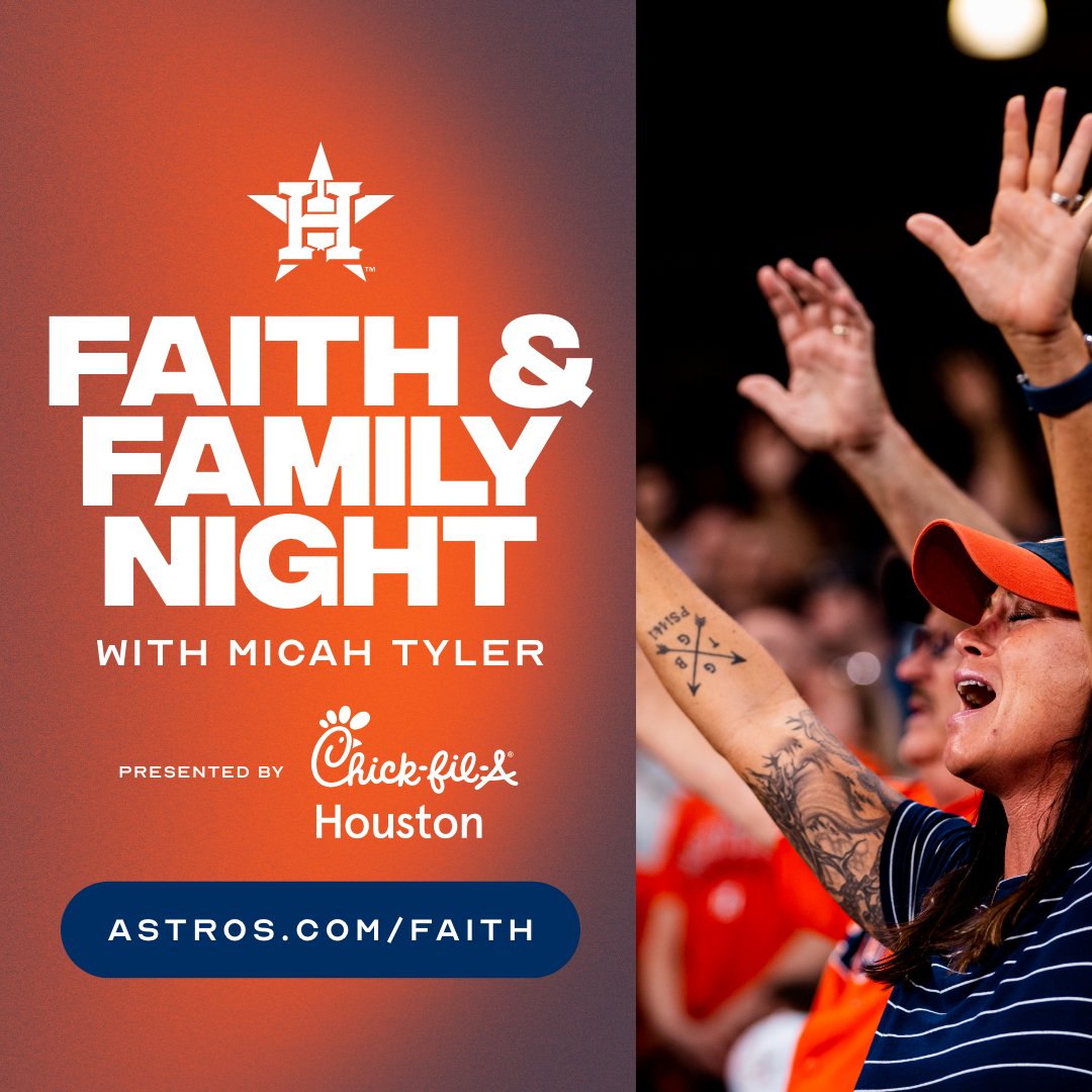 Houston Astros on Twitter "Join the Astros and ChickfilA Houston for