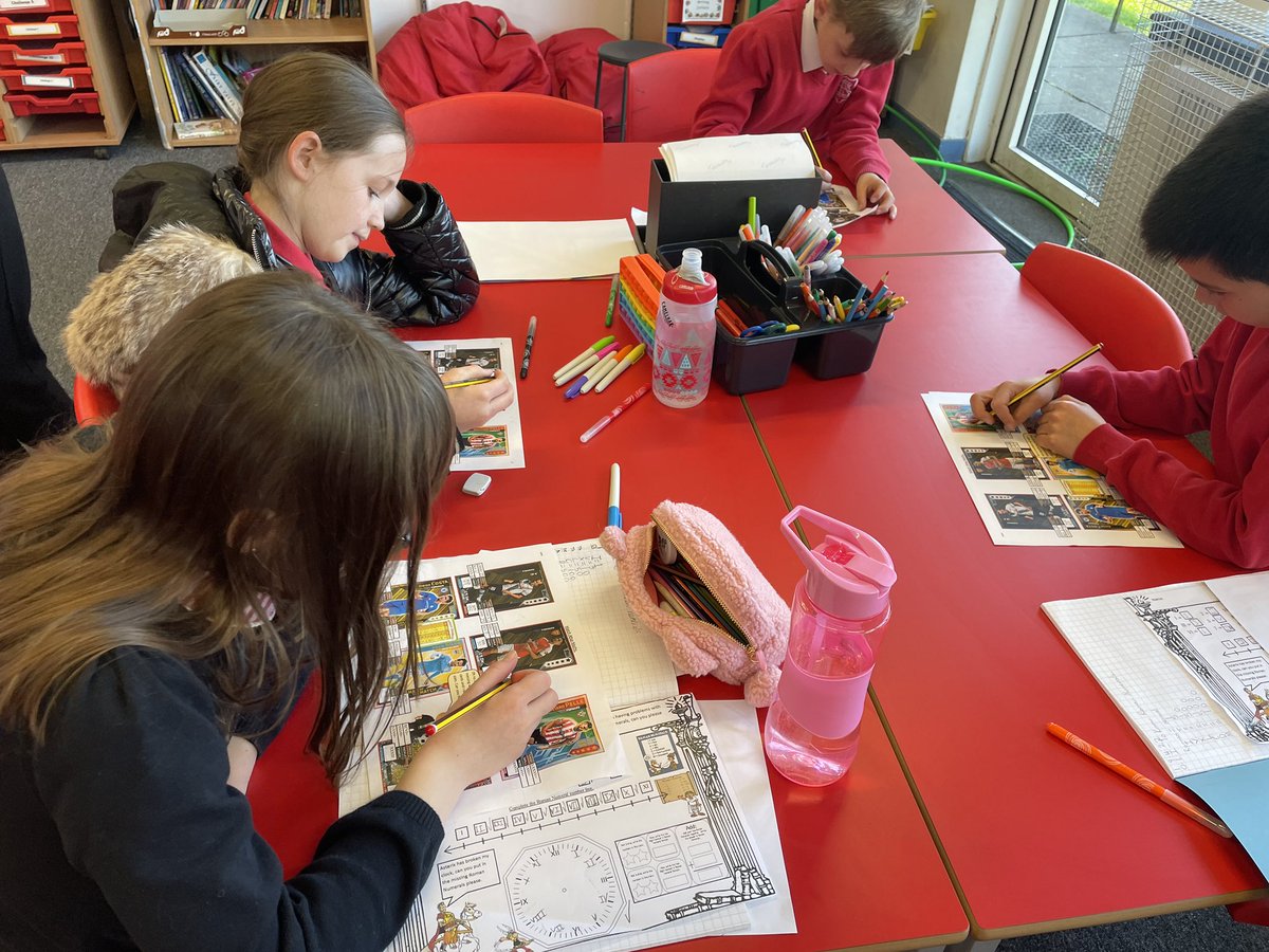 SaintJosephsRC's tweet photo. P6/5 (and some extra 6s) had a great time exploring Roman Numerals this morning by completing the football cards, creating their own games and playing a great round of bingo! #activemaths #wlnumeracy https://t.co/UT810Lr5PV