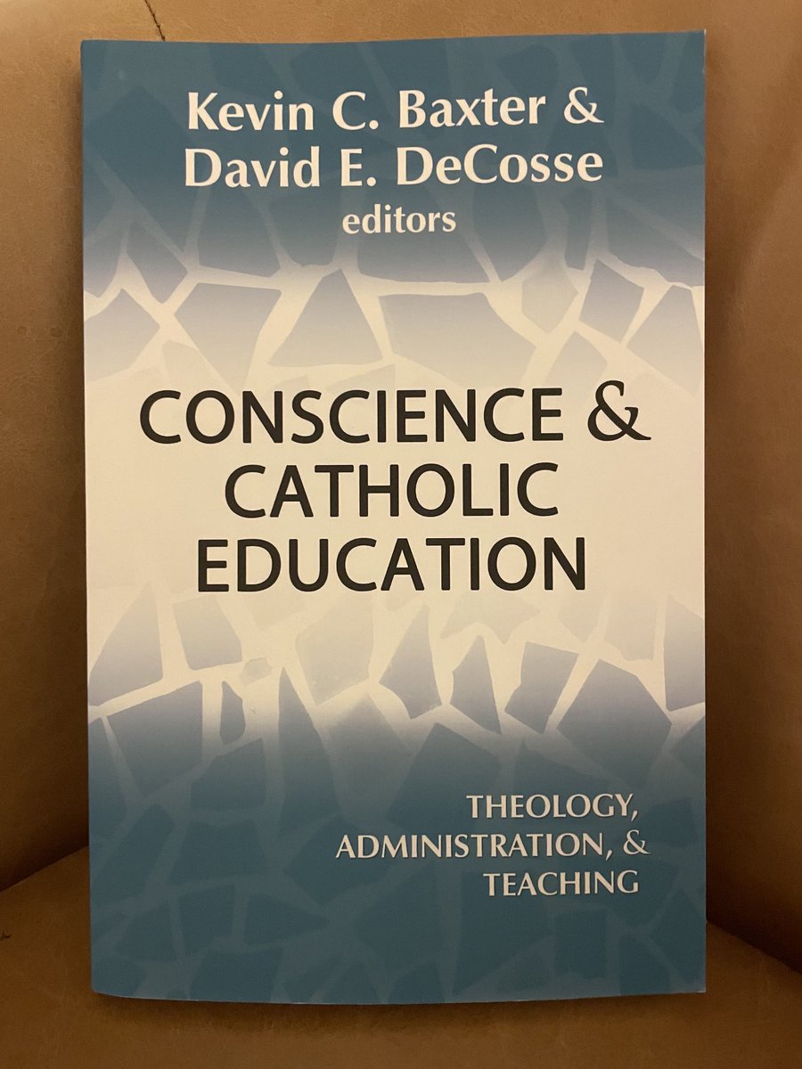 I am very excited about this book. The contributors are all excellent, which makes this an essential book for Catholic educators.  An honor to collaborate with ⁦@DavidDeCosse⁩ &amp; have great friends and colleagues like ⁦@DrOdomLucas⁩ contribute. Check it out #NCEA2022