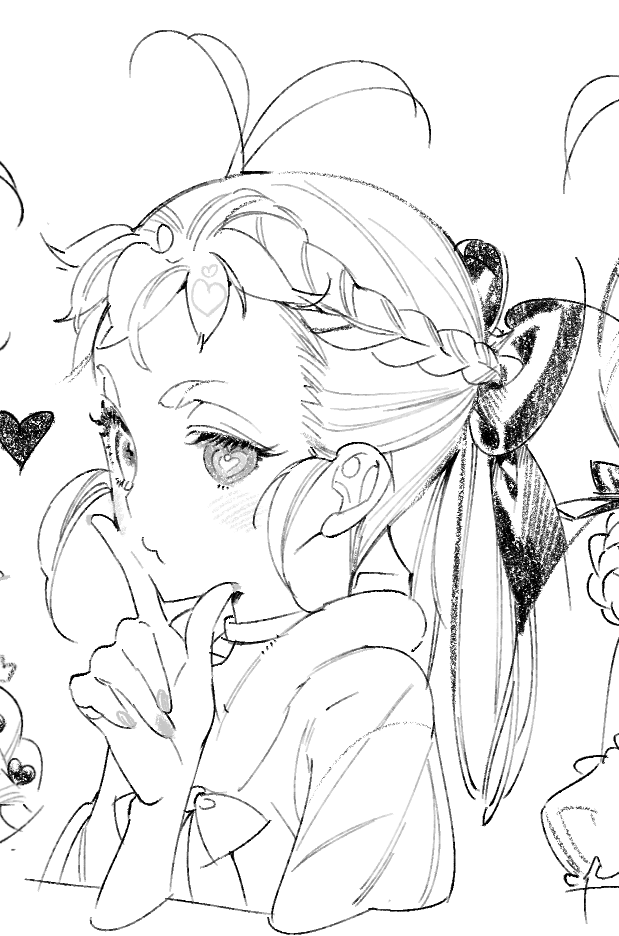 gosu_gr's tweet photo. 양갈래 파츠 설레발 너무 심해서 그림까지 그렸다... 흐흐..... https://t.co/RF2T1Ynslx