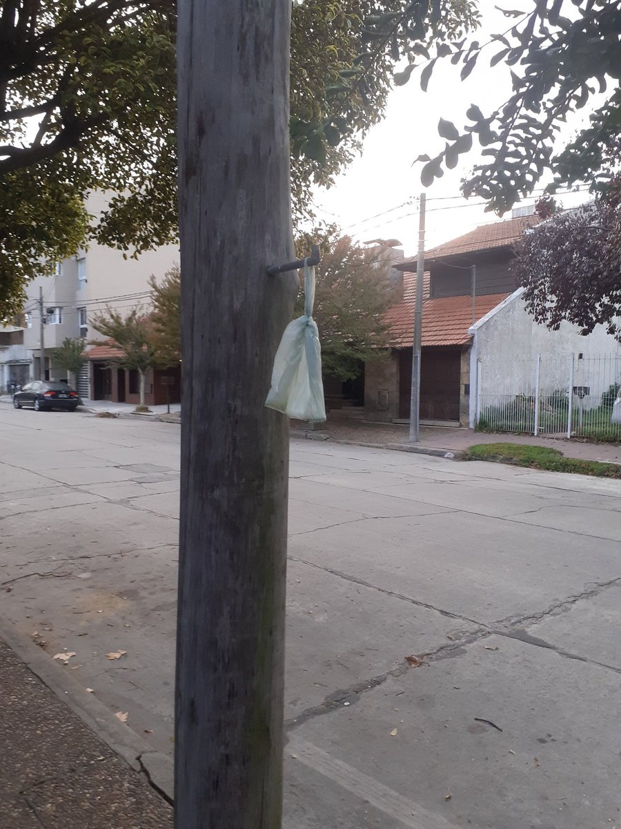 Juntan en bolsitas la "CAQUITA" de SUS 🐕 PERROS y se la dejan a SUS VECINOS .BARRIO DON BOSCO MDQ. FALTA EDUCACIÓN.