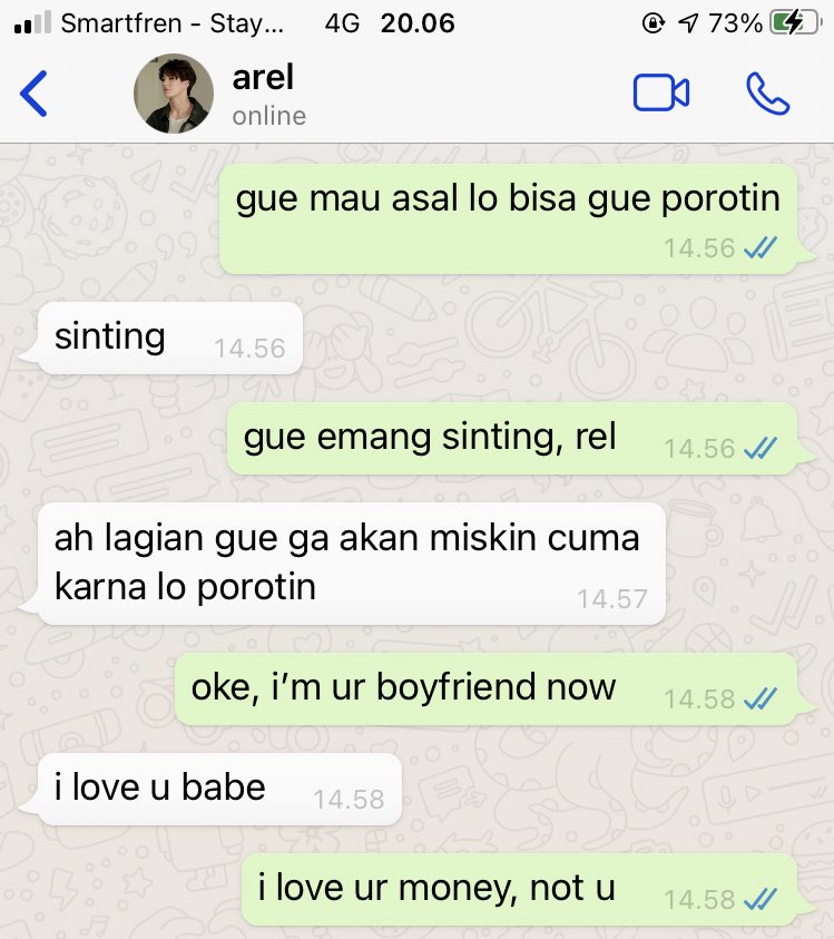 caainjun's tweet photo. noren lokal au!

crazy &amp; rich couple
— iya, gue yang kaya dan lo yang gila https://t.co/99QnLB5jFt