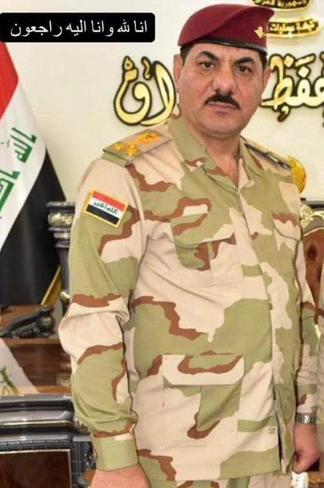 A313ll's tweet photo. رحمك الله يا اخي ويا صديقي يامن كنت اخ لنا في معارك الفلوجة وابوغريب واشهد كنت الداعم والناصر إلى الحشد والمقاومة واعرفك من كنت رتبت رائد وداعآ يا عميد علي الغالي https://t.co/fVJQyvVEMO