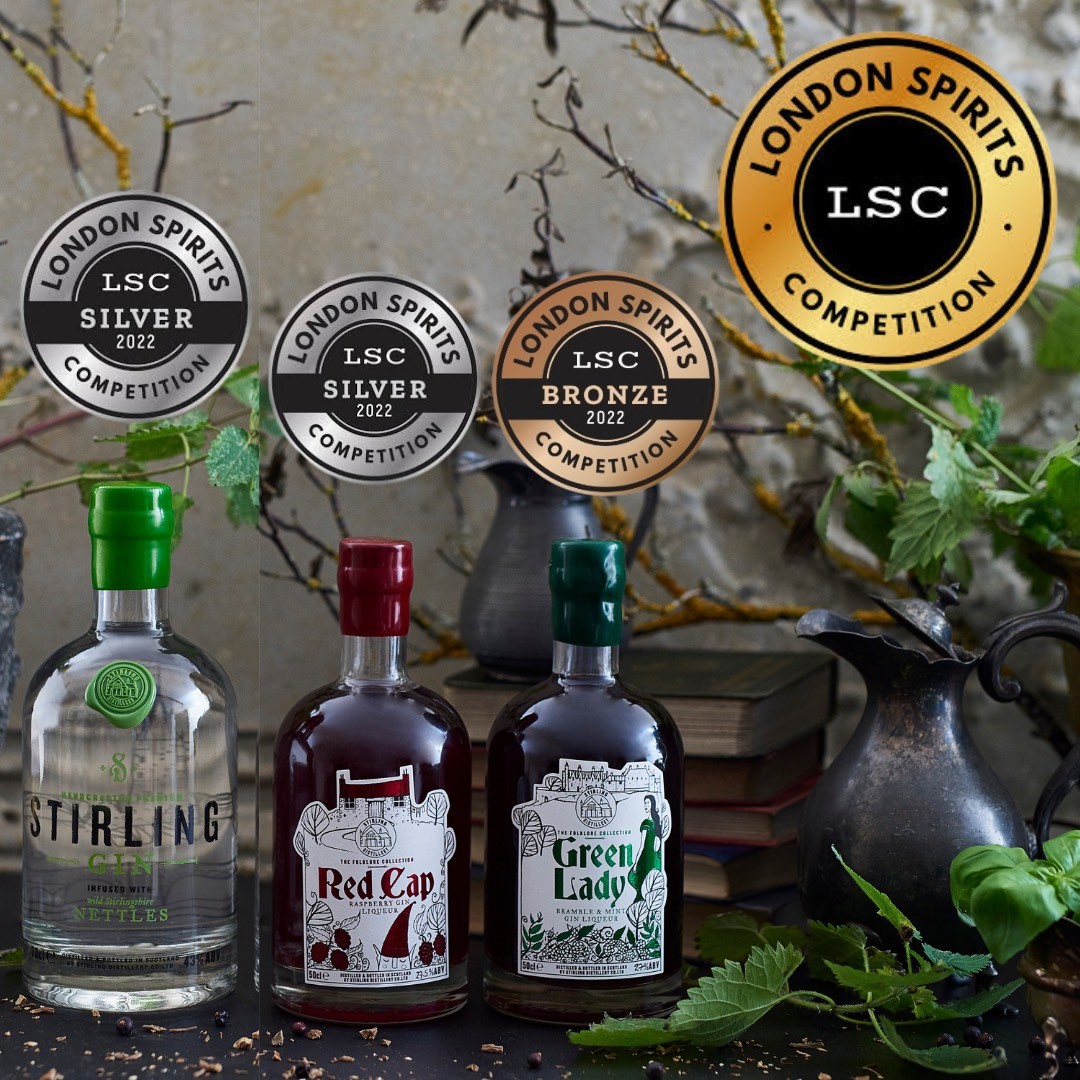 We are delighted to win Silver🥈&amp; Bronze🥉medals at the 2022 <a href="/londoncomps/">London Competitions</a>! Our Classic gin &amp; raspberry Red Cap liqueur walked away with Silver medals, &amp; our Green Lady liqueur took bronze 🥳 Read more here: ow.ly/bN8l50INlfC #craftgin #scottishgin #LondonSpiritsCompetition