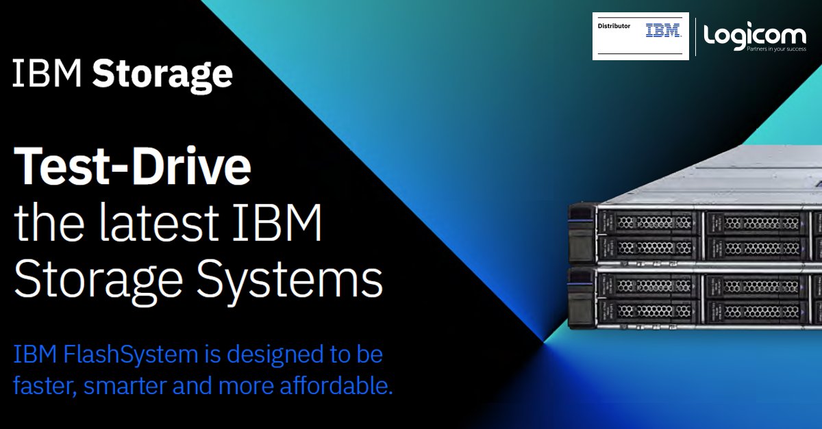LogicomDisti's tweet image. Proof of Concept Program, BPs can order a FS 5000 for their client to test at no cost for 2 weeks. Use this flyer to promote the Trial with clients.

Contact our team for further support on IBM Storage: ibm@logicom.jo

#Logicomdisti #IBM #Cloud #Storage #FS5000
