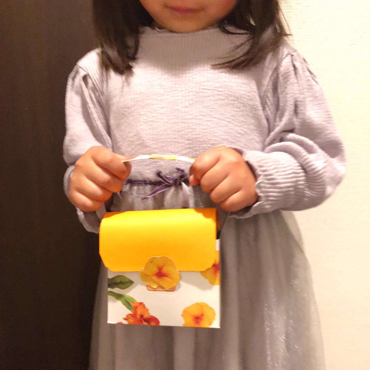 可愛いバッグ♪元々はティッシュ箱だった！？