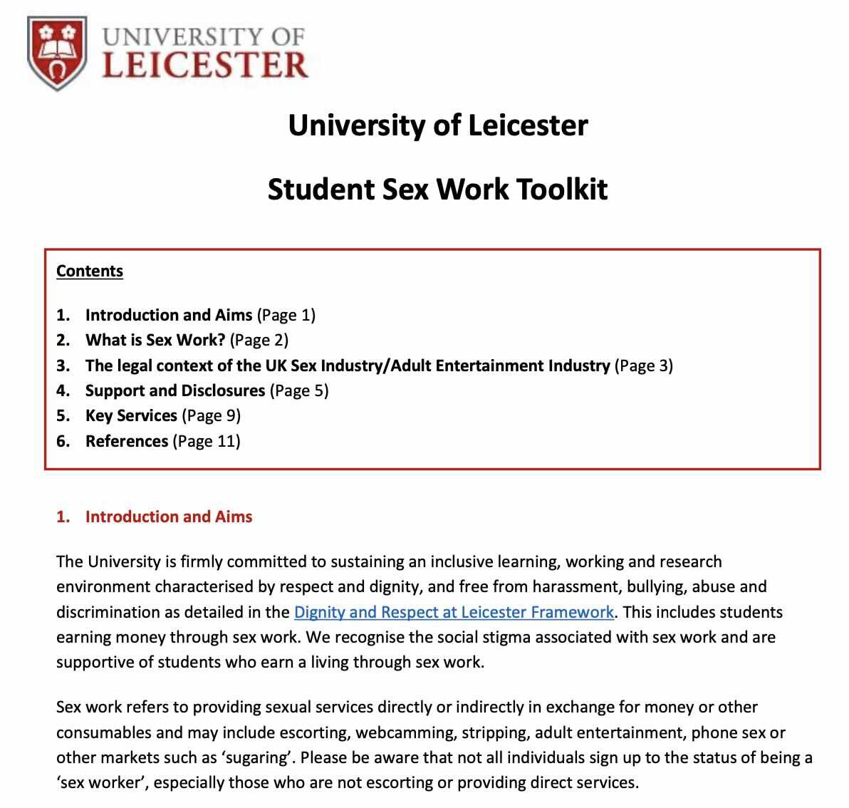 NotOnMyCampusUK's tweet image. (1/3) Sex work is work; Having tool kits such as these is vital for student health and safety, especially for supporting students who are sex workers and who may be victims or survivors.