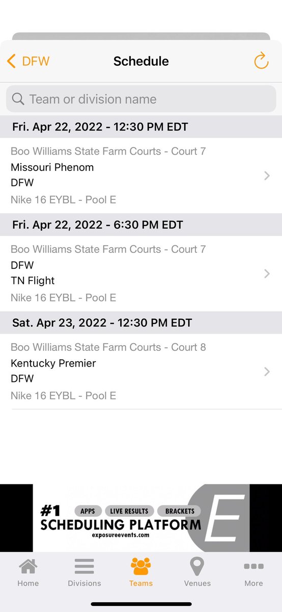 brooklynking25's tweet photo. ✈️ Dallas to Virginia for @BooWilliamsAAU @NikeGirlsEYBL Start off season! I’m blessed! This is my schedule. @dfwelite #Uknownation @coachgoodenough @coach_elambert @ItoroColeman @coachtg1971 @TariC21 @WordIzzBond @dawnstaley @NT_CoachJ @SoonersCoachJB @CedarHillGBB https://t.co/xvYp0D6vFm