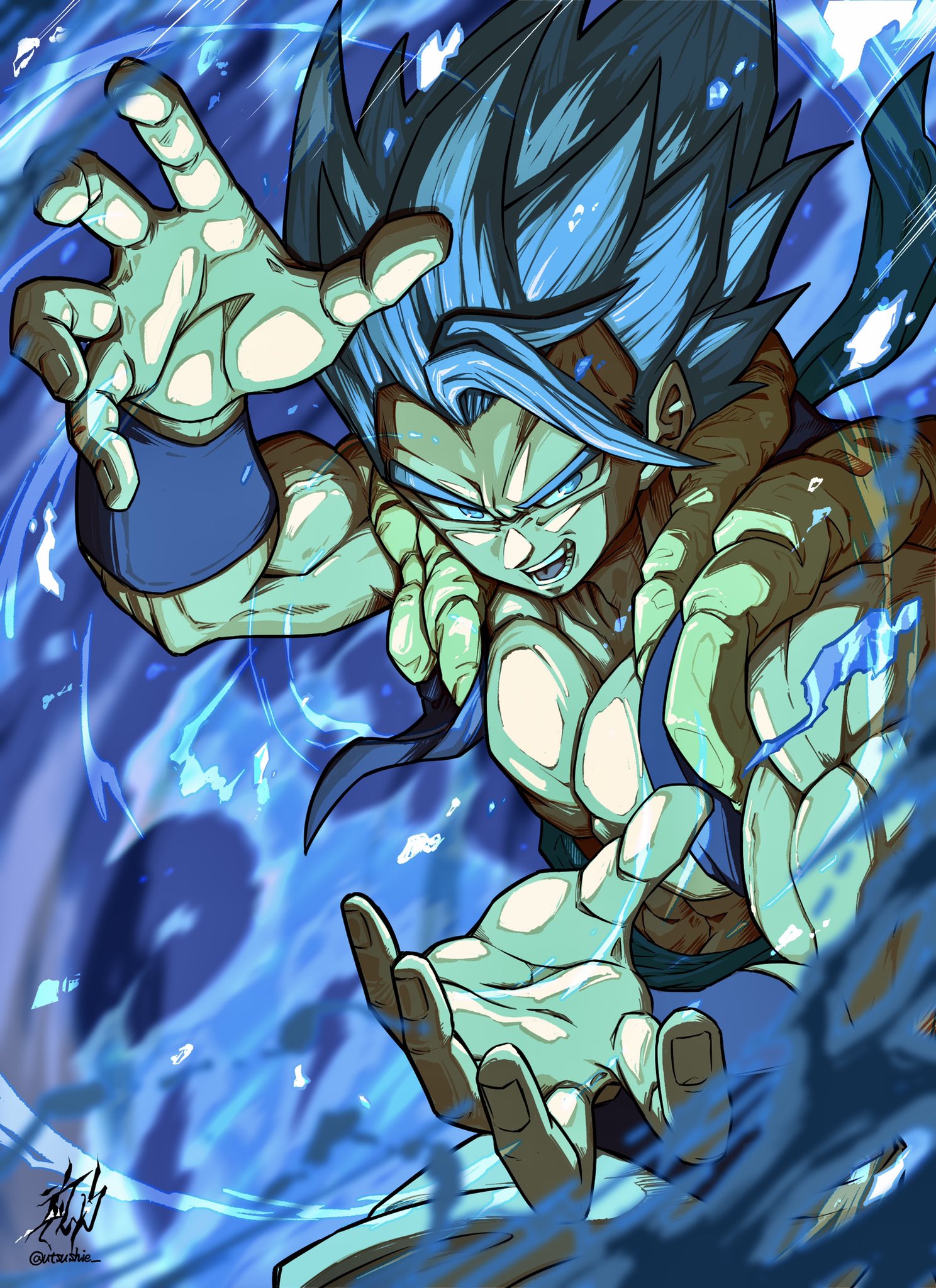 NICO on Twitter RT utsushie ゴジータブルー dragonball ドラゴンボール イラストsexiezpix Web  Porn