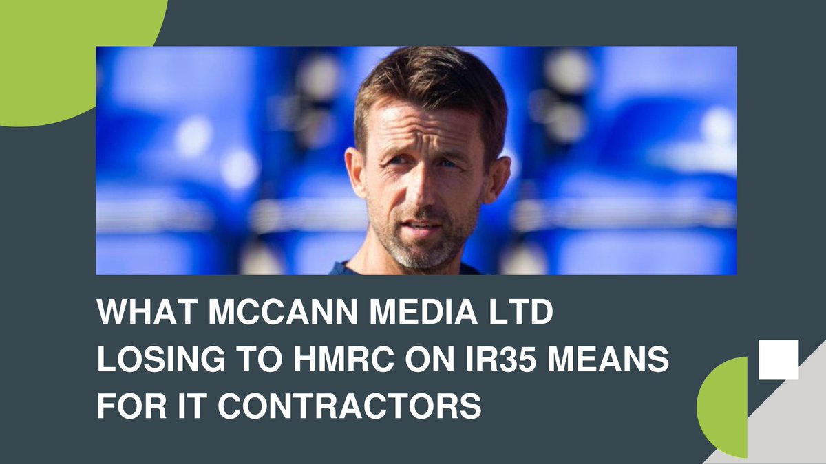itcontracting's tweet photo. The game of two halves is also a game of opinions – a bit like IR35, which another Sky Sports presenter has been defeated under. @KingsbridgeCI discusses here: https://t.co/OgP4UteOrN

#neilmccann #ir35 #contractors #hmrc https://t.co/pdxpId1fSc