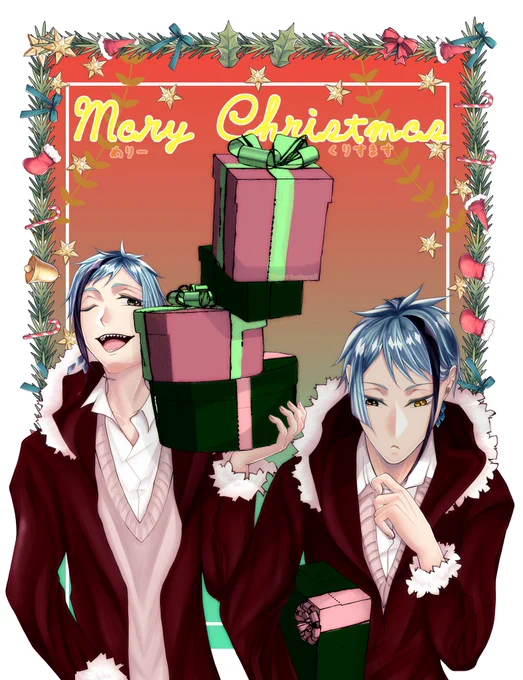 #何度でも見てほしいリーチ兄弟を貼る
いっぱい見てもらいたいな✨
だんだん絵柄変わってるけどww 