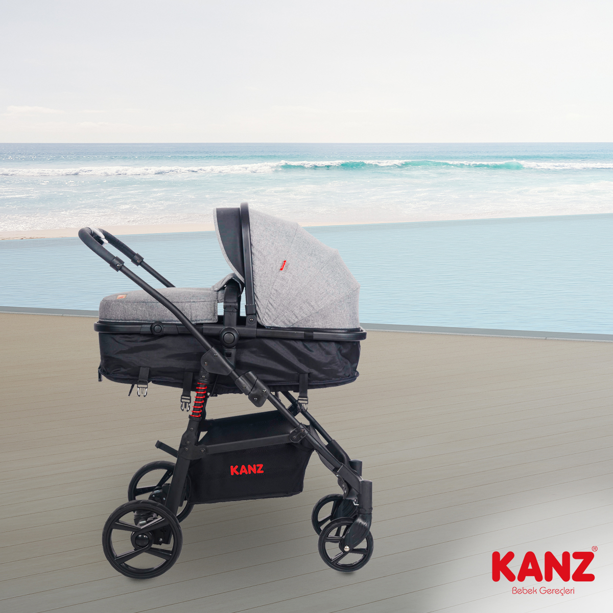 KanzBebek's tweet photo. Kanz d-GO bebek arabası, çift yönlü kullanımı ve bebeğinizin konforu ve sürüş rahatlığı için amortisörlü tekerlekleriyle her zaman ergonomik her zaman ona yollar dümdüz.

d-GO ile güneşli günlerin keyfini çıkartın!

#Kanzbebek #Bebek #BebekArabası #Seyahat #Konfor #Güvenlik https://t.co/CRdcaM1yoH