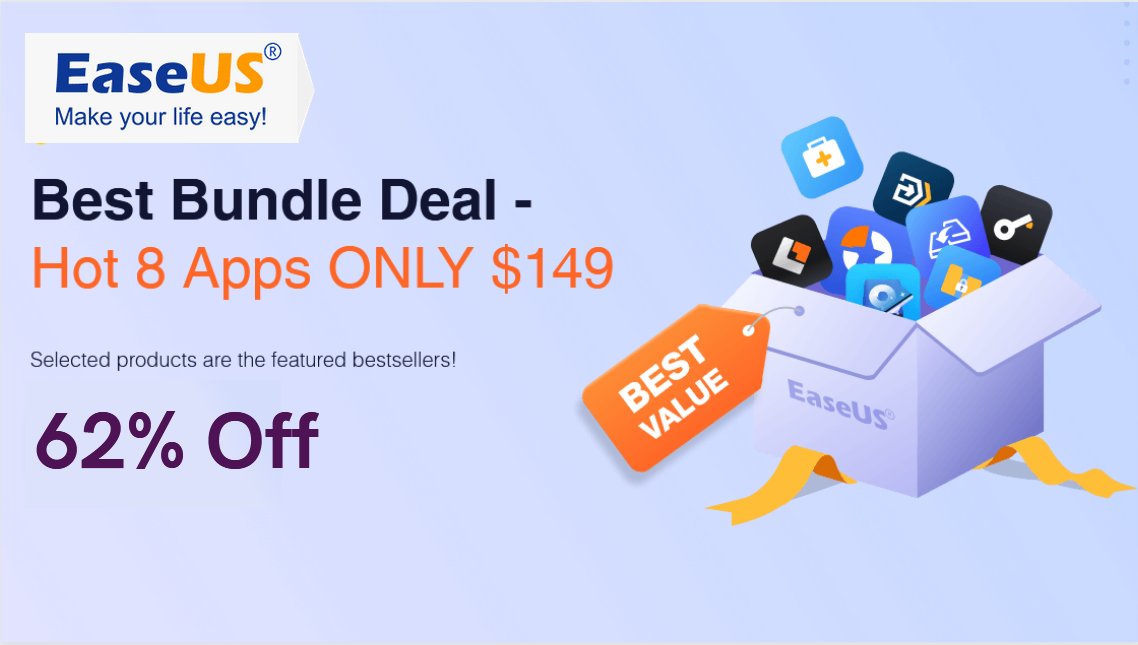drecoverycoupon's tweet image. 62% Off - EaseUS Best Bundle Deal
datarecoverycoupons.com/easeus.html
#software #app #pc #mac #datarecovery #server #ios #android #windows #backup #sale #coupons #discount #shopping #shoppingonline #onlineshopping #onlineshop #wholesale #trend #trending #winpe #data #bigdata #easeus