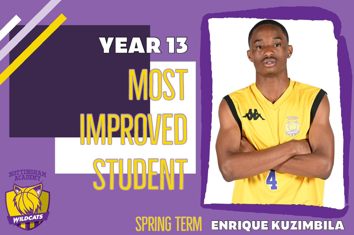 AcademyCats's tweet photo. 🌟Y13 Spring Term Most Improved Student - Enrique Kuzimbila🌟
Congratulations Enrique!
Out of all the Yr 13 students in 6th Form, you proved to your teachers that you have improved most in this term! A fantastic achievement! Keep it up!!
#MostImprovedStudent #StudentFirst https://t.co/LLrUrc4TZH