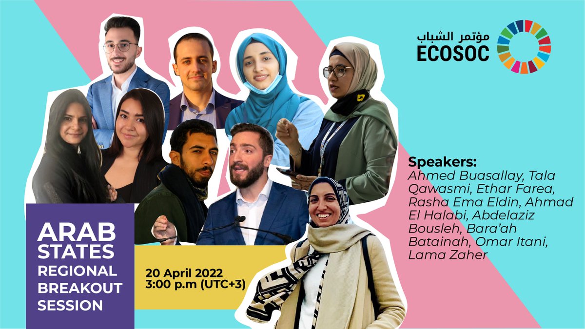 We will be live in 30 mins!

Register: bit.ly/3xq8asN
or join via UNWebTV: media.un.org/en/asset/k10/k…

#ECOSOCYouthForum #Youth2030 #GlobalGoals, #YouthLead