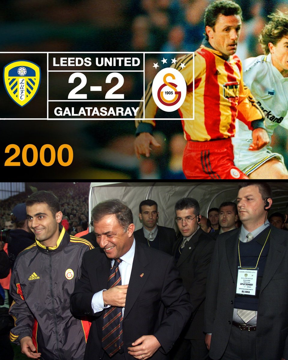 22 yıl önce bugün: Galatasaray, Leeds United'ı eleyerek UEFA Kupası'nda finale yükseldi.