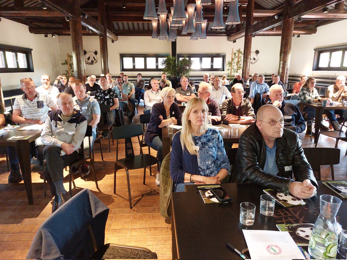 PlatformPlan's tweet image. Niet alleen een mooie locatie voor de ALV in Ouwehands Dierenpark, ook een prima opkomst.