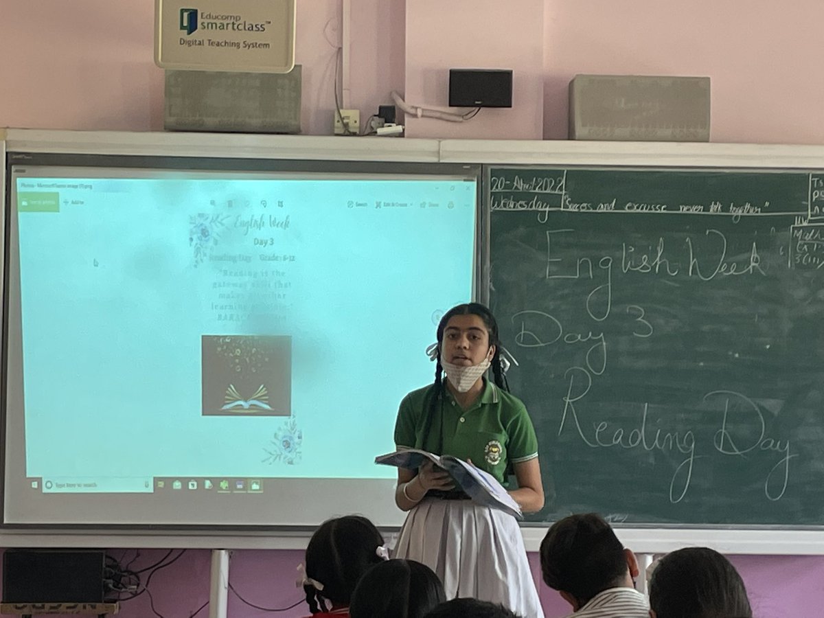 #EnglishWeek #Day3 
““Reading is essential for those who seek to rise above the ordinary.”
#Mastering Reading Skills 📖
Various activities conducted from grade 6-12 #visittoLibrary 📚 #reading in class 📖 
<a href="/STSWSRAJGOMAL/">S.T.S. World School (Official)</a> <a href="/Prabhjo19339226/">Prabhjot gill</a> @KhullarY <a href="/cbseindia29/">CBSE HQ</a>