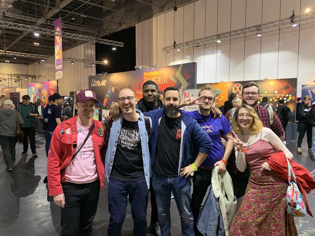 choomsky's tweet photo. Thanks to @BlueBottleGames @Mi_Clos, @afterschoolvg, @togeproductions, @CinderConeGames, @LRDGames and all the other devs who were/are/will be part of the Modern Wolf cinematic universe... including some you'll be hearing about this summer. https://t.co/gCor2m4SkX