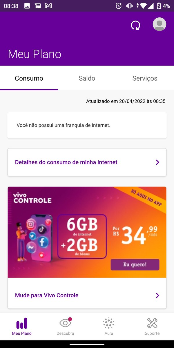 illustravitor's tweet photo. E o checkout express da @vivobr que é uma mentira, vc contrata e não altera seu plano, quem precisa de internet não é mesmo? Kkkk https://t.co/7qxABbnVPf