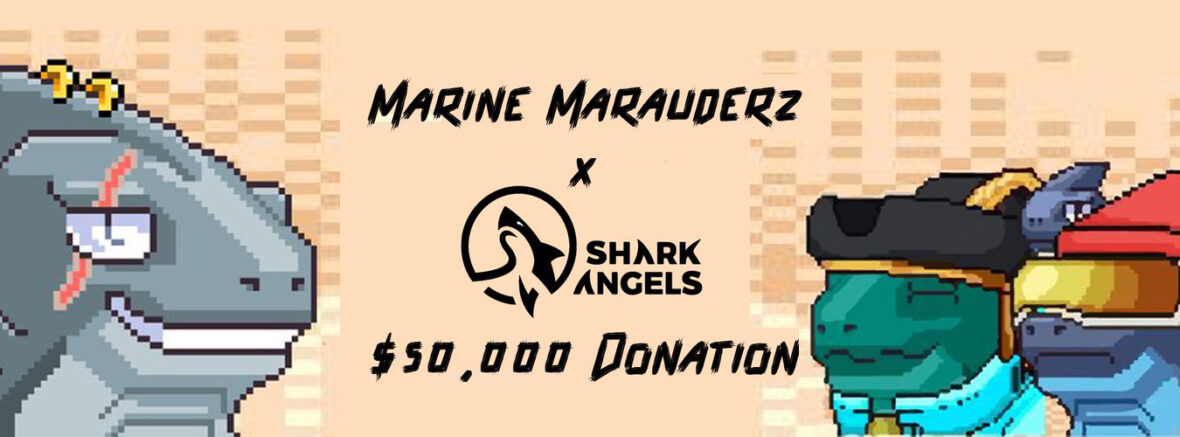 Thank you so much <a href="/MarineMarauderz/">Marine Marauderz NFT</a> for the jawsome donation of $50,000.

#NFTs #NFTCommmunity #sharks #nftart