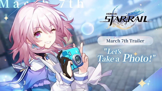 March 7th Trailer - "Let's Take a Photo!"

Daily memories starts from the moment you press the shutter