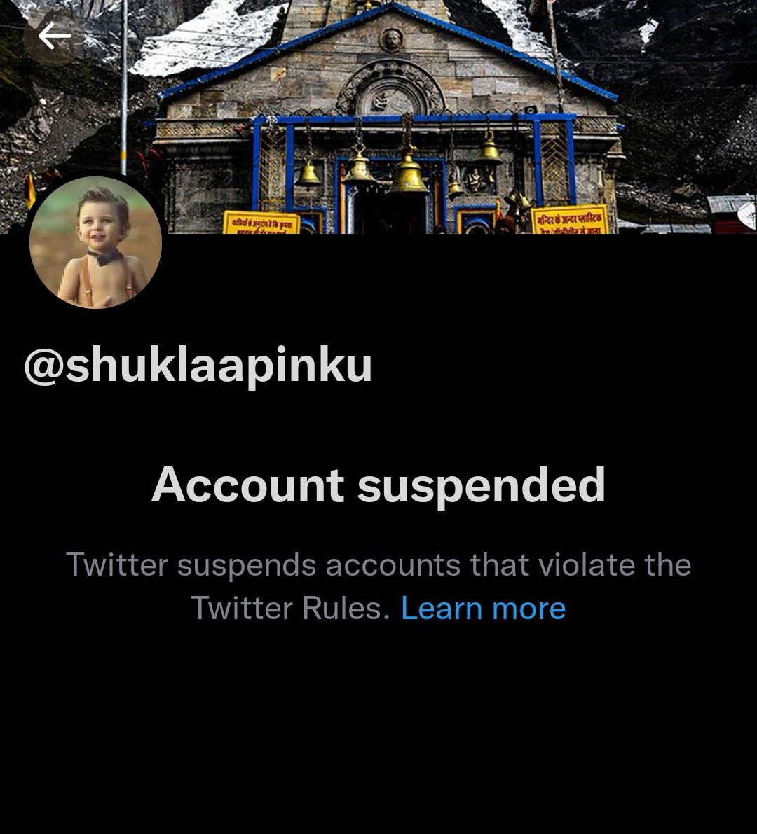Hello @TwitterIndia! Can you please explain why @shuklaapinku account suspended? What's wrong with you? Bring back him. Freedom of expression should not be one sided.