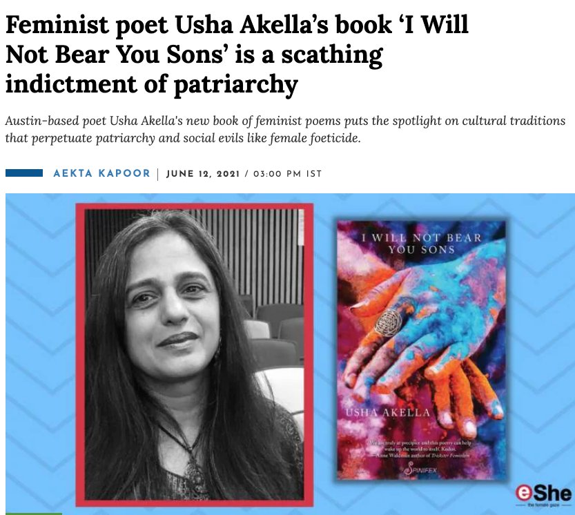 MyNation_PM's tweet photo. #UshaAkella is she above laws that will get fetus gender test &amp; will kill if it's a son?
Reverse the gender in her book title &amp; imagine what would have happend to her?
The whole #feminazi would've banned &amp; put her behind bars @BrindaAdige @SwatiJaiHind @sharmarekha
@MyNation_VB https://t.co/9gIld6DNx6
