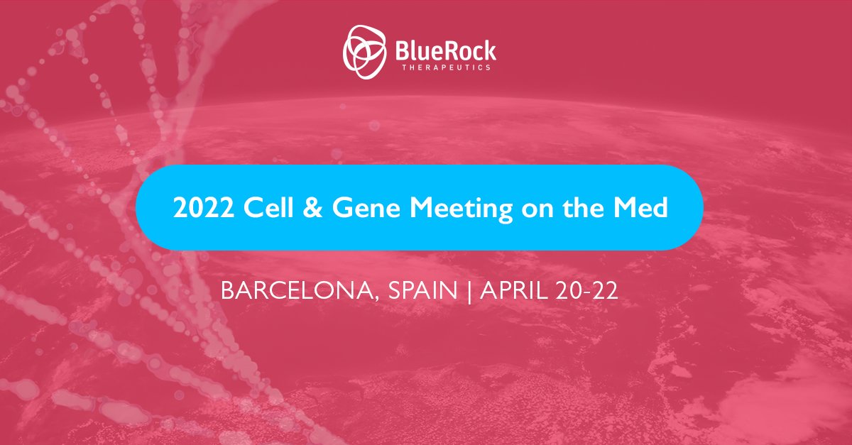 BlueRock is in Barcelona this week for @alliancerm Cell & Gene Meeting on the Med! #regenerativemedicine