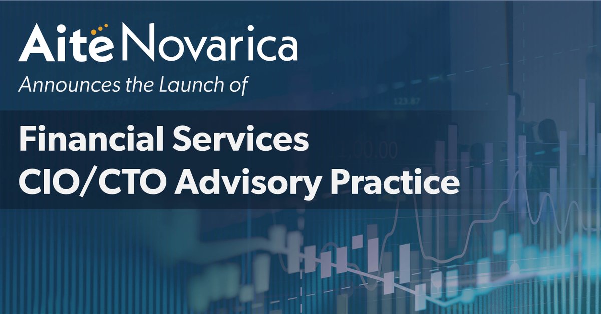 @AiteNovarica's new #FinancialServices #CIO/#CTO Advisory practice provides decision support and networking to IT leaders in #banking, #payments, #securities. If you are a CIO, CTO, or head of #architecture leading #enterprise #tech, see our free report: aite-novarica.com/report/cio-che…