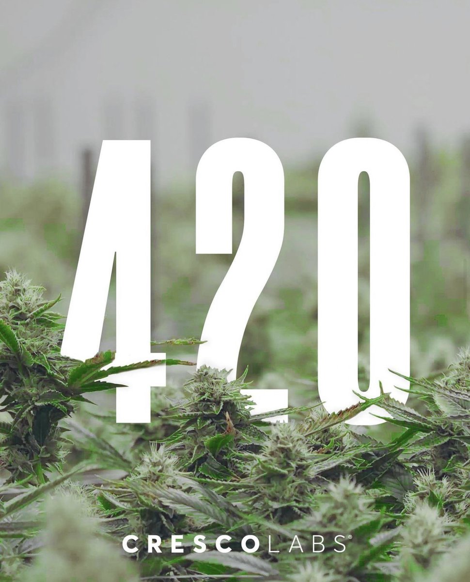 crescolabs's tweet photo. Today is our day. Happy 420. 🍃 https://t.co/Qxp0NnbUHa