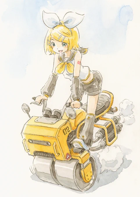 鼻炎で描けないので過去絵で描いた気になってみる 