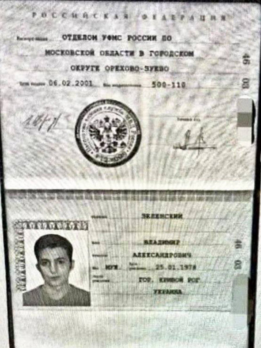 Things are getting interesting, apparently Zelenskyy has dual citizenship : Ukrainian and Russian. Question rises how he became Ukraine President then. If caught he can be tried under Russian law. 😬