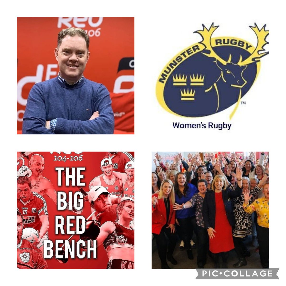 germccarthy74's tweet photo. DON’T MISS this week’s @CorksRedFM @BigRedBench #WomenInSport #podcast 

🏉Special guest is 
🌟 @SkibbereenRugby Womens Captain @AverylCondell 🌟.

🏉PLUS @MunsterWomen @wendstar8 talking @ClonakiltyRFC @WaterparkRFC @bruffrfc @ScariffRFC #SixNations 

⏱Drops Thurs at noon. https://t.co/3mxZlHc26J