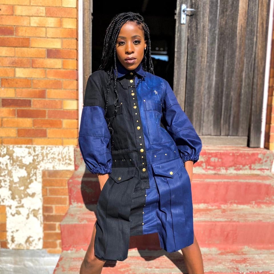 SAfmRadio's tweet photo. Today on our #CraftedInSA on #SAfmLivingRedefined feature today we profile Afrikan Swiss . @Secgaba_G was joined by Thato Mafubela is the Founder Of Afrikan Swiss and he uses denim to tell the African story. https://t.co/v2KHtfhFHi