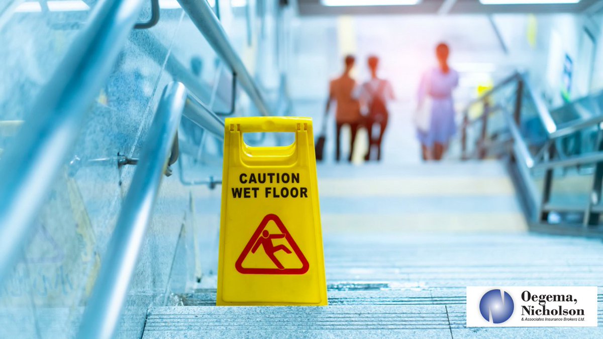Insurance Tip 101: Slip and fall prevention.

These kinds of accidents are often a result of an unexpected change in the contact between the feet and the ground or walking surface. 

Click here to learn more: bit.ly/3EbbyJz 

#ONA  #SlipandFallPrevention