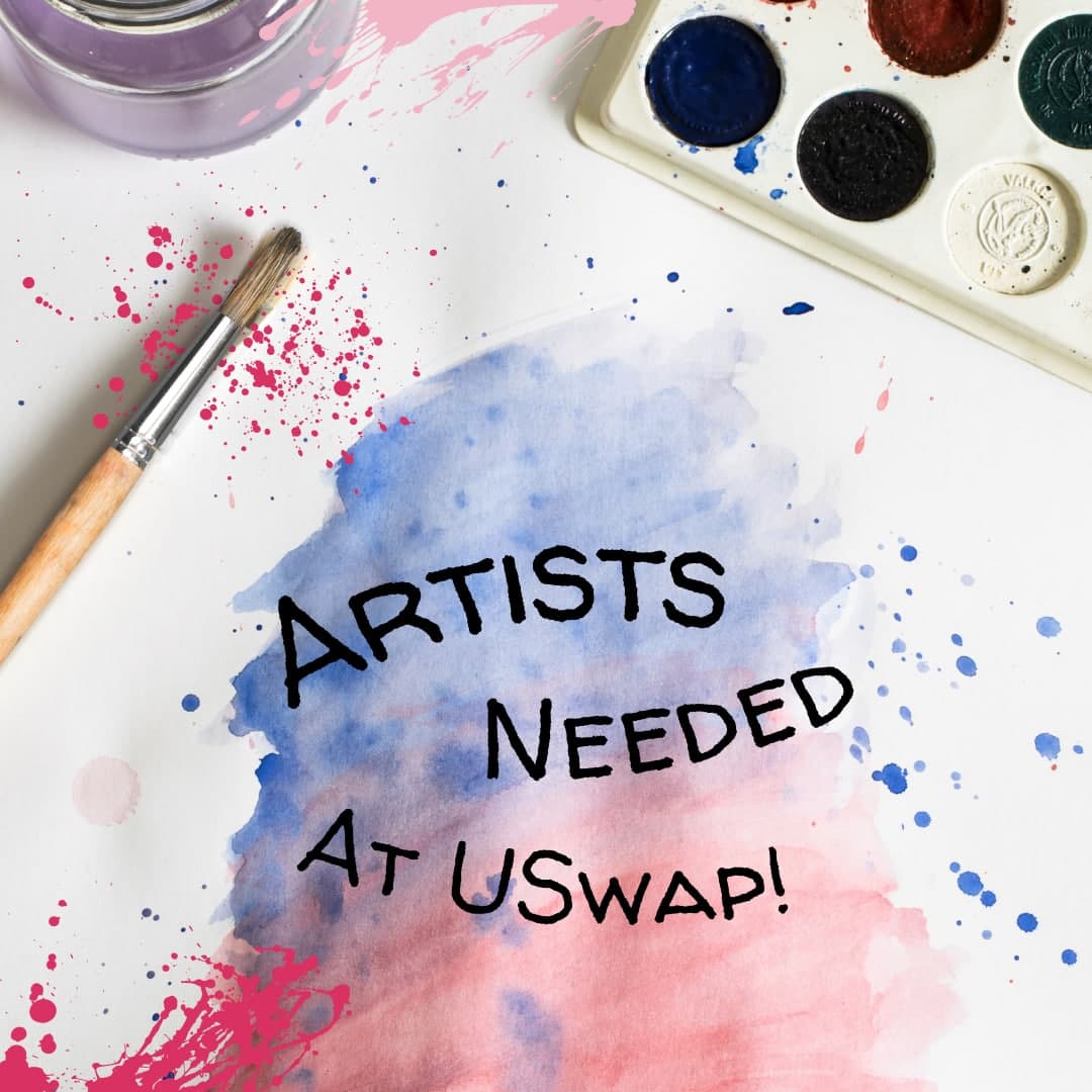 Do you think you have what it takes to be an incredible #artist on #USwap !? If you have the #talent make sure everyone else can see just how amazing your work is by turning it into #NFTs ! If you're struggling, be sure to follow our handy guides on uswap.me !
