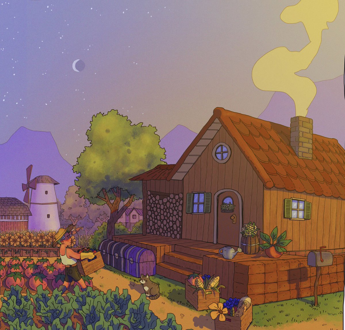 rStardewValley's tweet photo. Mentally, I’m here. posted by u/whiskeypoops. Post url: https://t.co/kqLTfkmh3j #StardewValley #Stardew https://t.co/qvAEQk5qOU