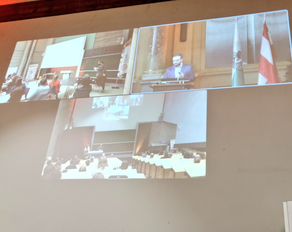 mandrakenoor's tweet photo. A brilliant welcome note from Will Carrey, chair of the organising committee, at the opening of #efye2022 in @tugraz. Feels great to receive such a warm welcome everytime at #EFYE conferences.
@efye2022 https://t.co/UzM1f6JULB