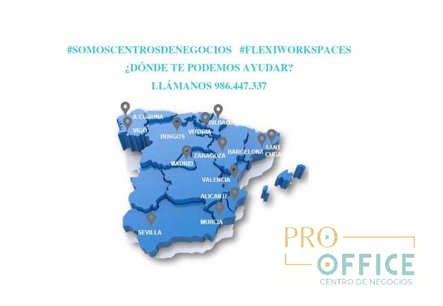 PROOFFICEVIGO's tweet photo. ¿Sabes como puedes tener presencia en diferentes puntos de la geografía sin tener los costes de una infraestructura? Pues gracias a los servicios ofrecidos por los #centrosdenegocios. 
Llámanos y te informaremos ☎️ 986 447 337
#oficinavirtual #despachos #flexiworkspaces https://t.co/1pI6YnyaTU