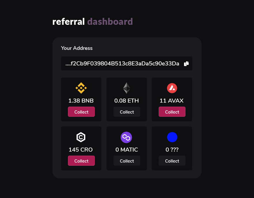 blockblendIO's tweet photo. We've got some huge product announcements to share with you today! 

Let's start with something to warm you up, an update on our cross-chain anonymous bridge referral program 🔥

Our partners will soon to be able to claim and track their referral rewards using our new dashboard. https://t.co/TokC21eKFv