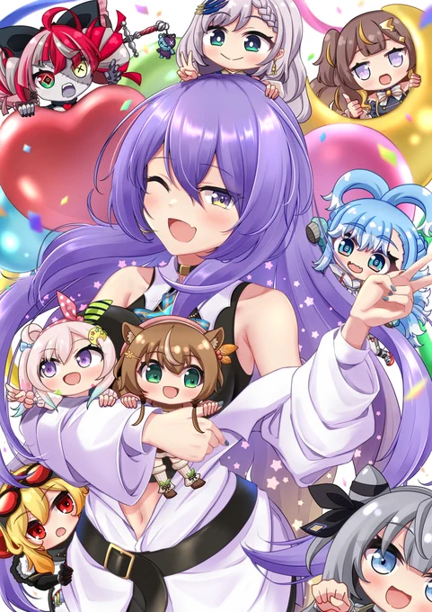 #絵柄が好みっていう人にフォローされたい 
moona🔮 