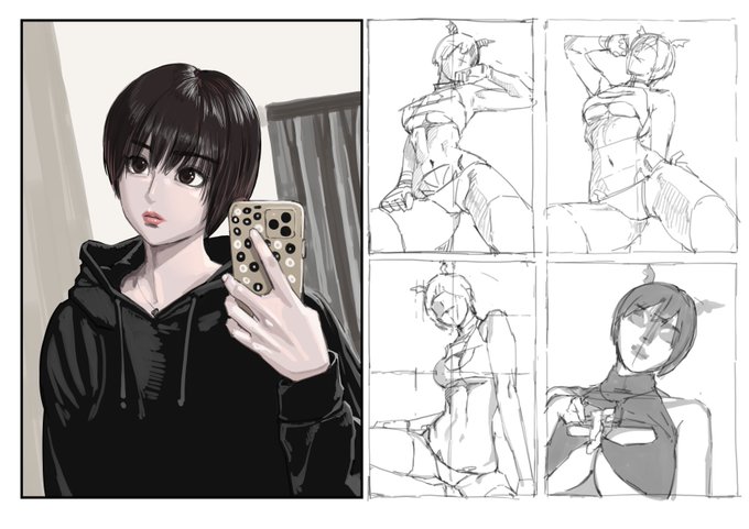 2022-04-20
作画の勉強になるので、絵描きときれいなものが好きな人はプロフをよく読んだ上でフォローをおすすめします。 