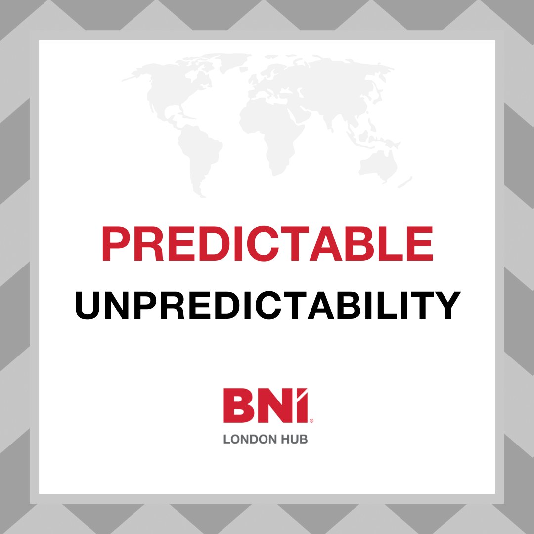 Many things have changed over the past few years. We live in a world of Predictable Unpredictability. Whether we like it or not, the future involves change. However, there is one thing that has remained unchanged for the past 30-40 years. 🌎 Read more - ivanmisner.com/predictable-un…