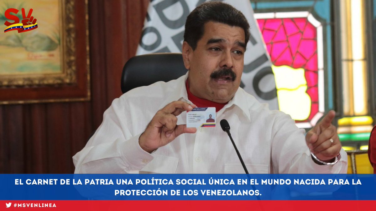 MSVEnLinea's tweet photo. 🔴#MSVEnLinea | Protección social | 🤳 Escaneo del @CarnetDLaPatria: 

➡️Mención @MSVEnLinea || @MSVEnContacto 🚨
➡️Imagen Qr 📲
➡️De donde nos escriben 🛰

@NicolasMaduro ¡AQUÍ NADIE SE RINDE! 🦇

@veQRSocial #TuiteroPatria #20Abr #ManosProductivas https://t.co/17zm6JlpXU