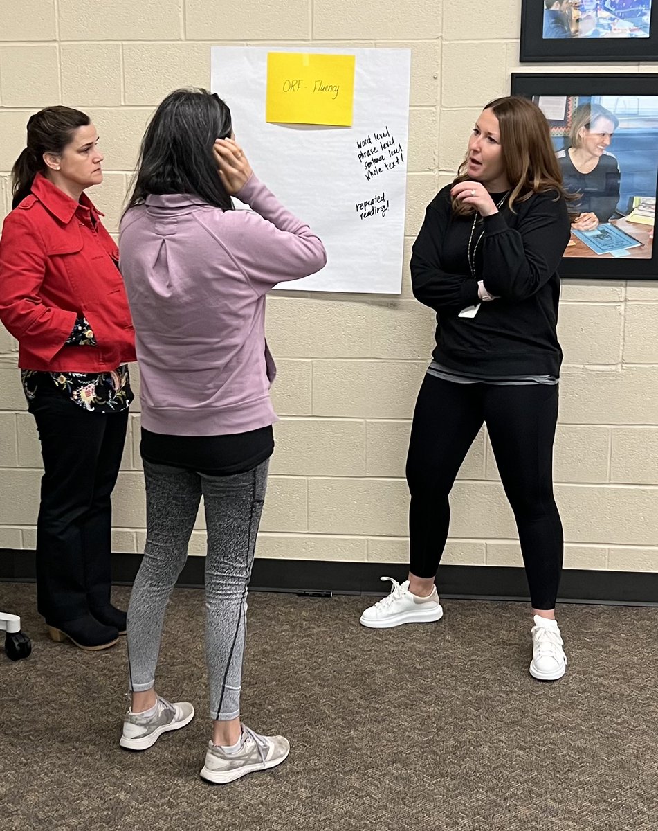 Great PL with elementary Literacy Leaders exploring layers of Acadience progress monitoring.